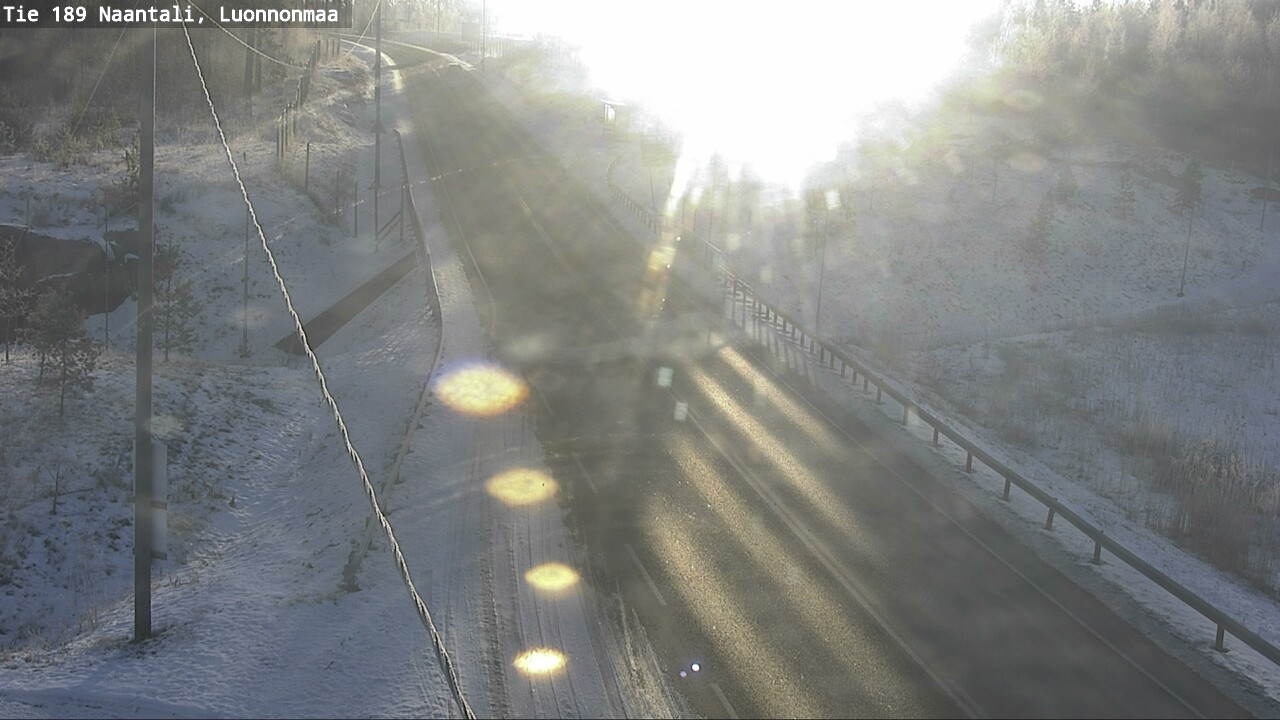 Weather Camera Image Väg 189 Nådendal, Luonnonmaa, Naantali, Varsinais-Suomi