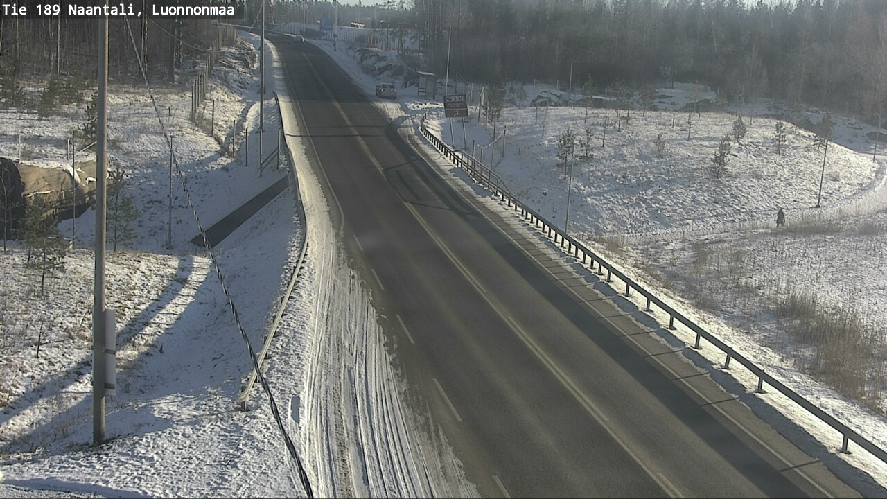 Weather Camera Image Road 189 Naantali, Luonnonmaa, Naantali, Varsinais-Suomi
