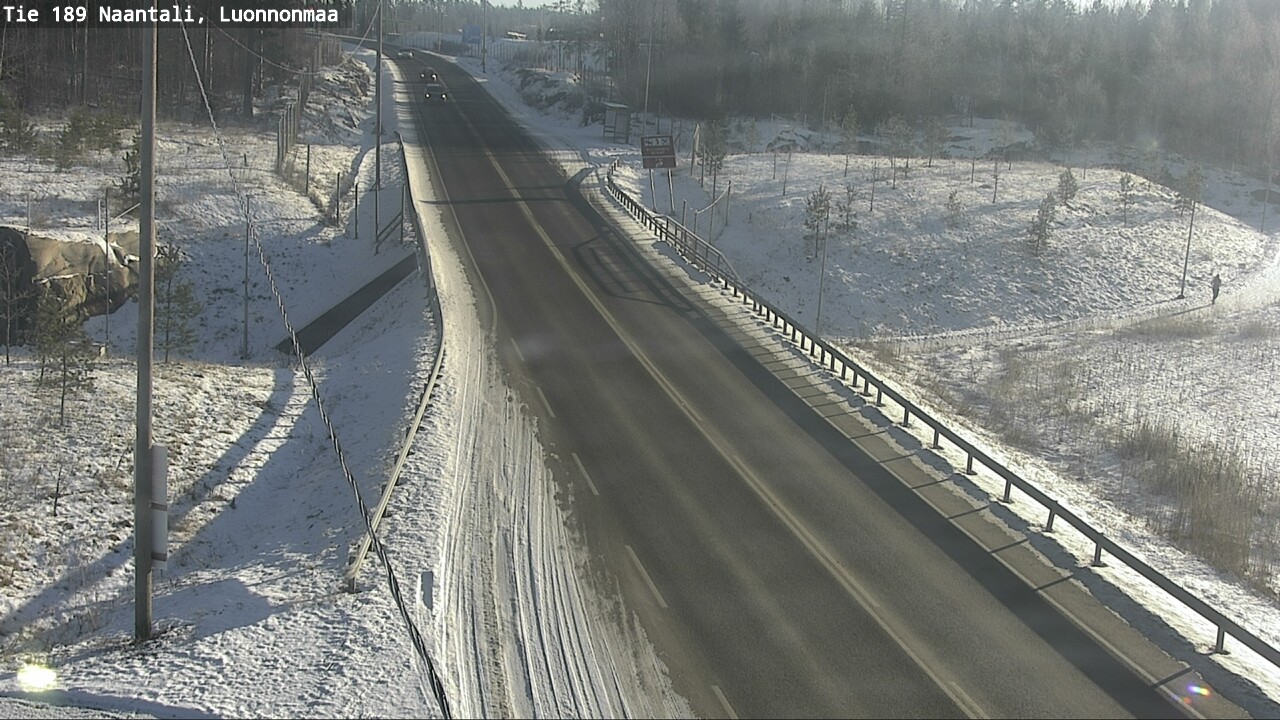 Weather Camera Image Road 189 Naantali, Luonnonmaa, Naantali, Varsinais-Suomi