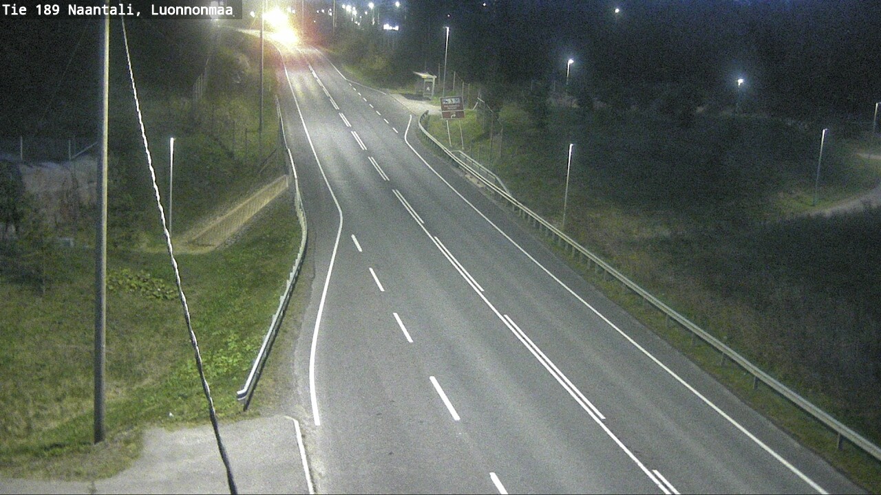 Weather Camera Image Road 189 Naantali, Luonnonmaa, Naantali, Varsinais-Suomi