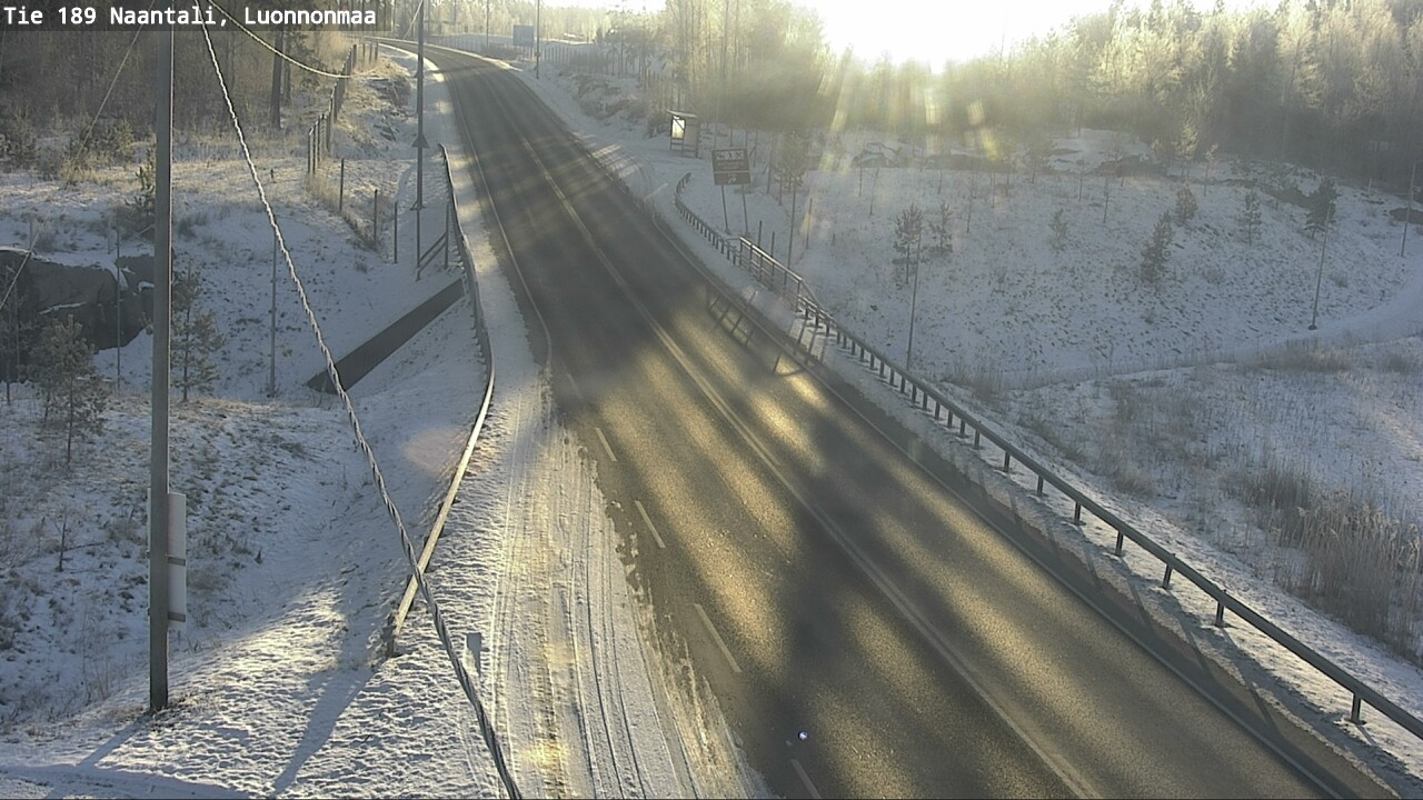 Weather Camera Image Väg 189 Nådendal, Luonnonmaa, Naantali, Varsinais-Suomi