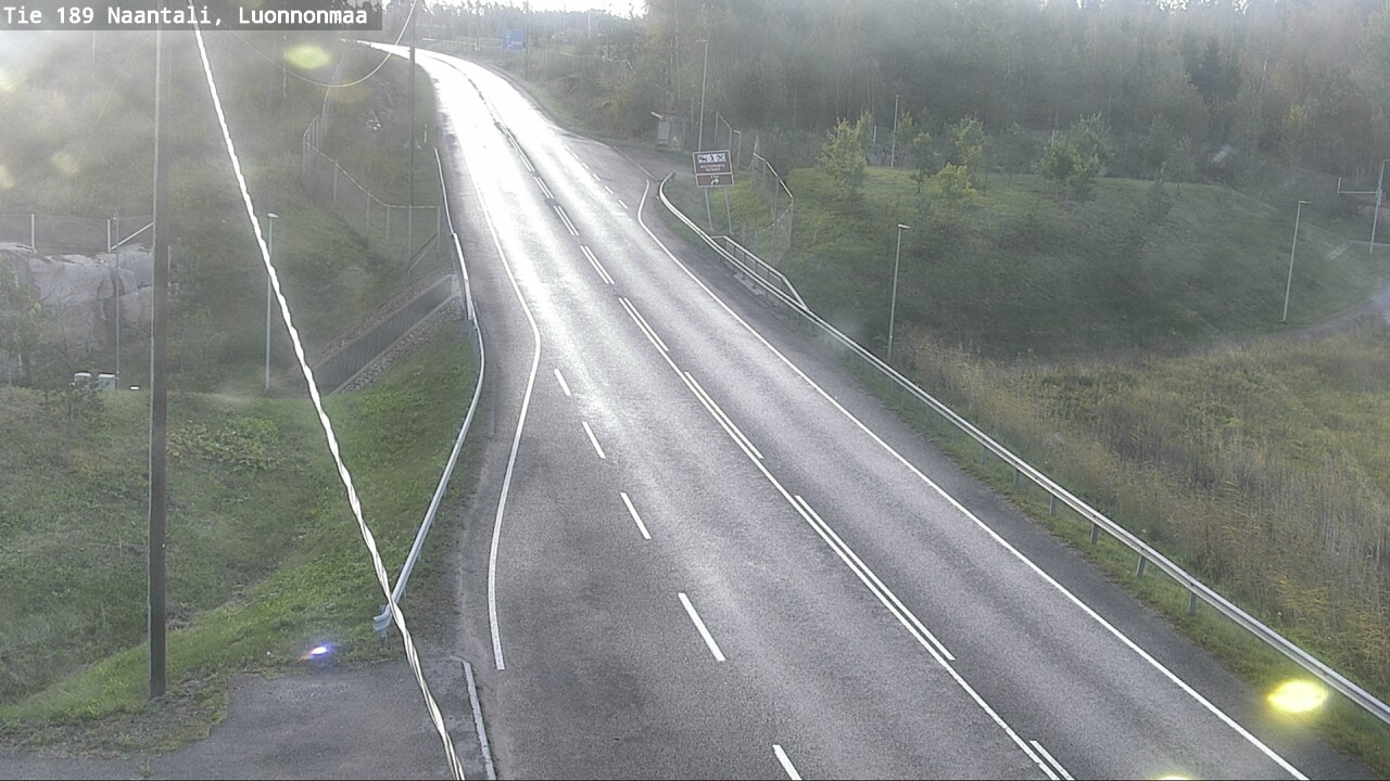 Weather Camera Image Road 189 Naantali, Luonnonmaa, Naantali, Varsinais-Suomi