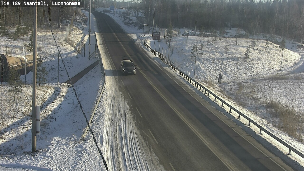 Weather Camera Image Road 189 Naantali, Luonnonmaa, Naantali, Varsinais-Suomi