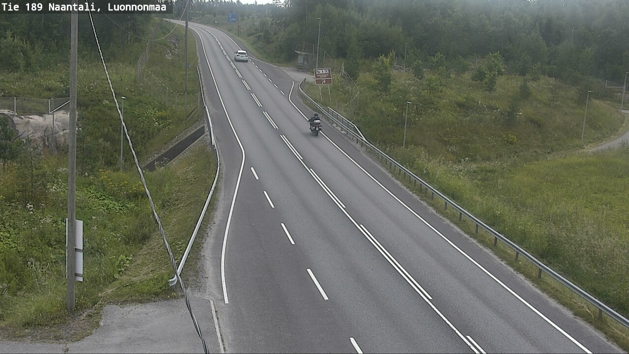 Weather Camera Image Väg 189 Nådendal, Luonnonmaa, Naantali, Varsinais-Suomi
