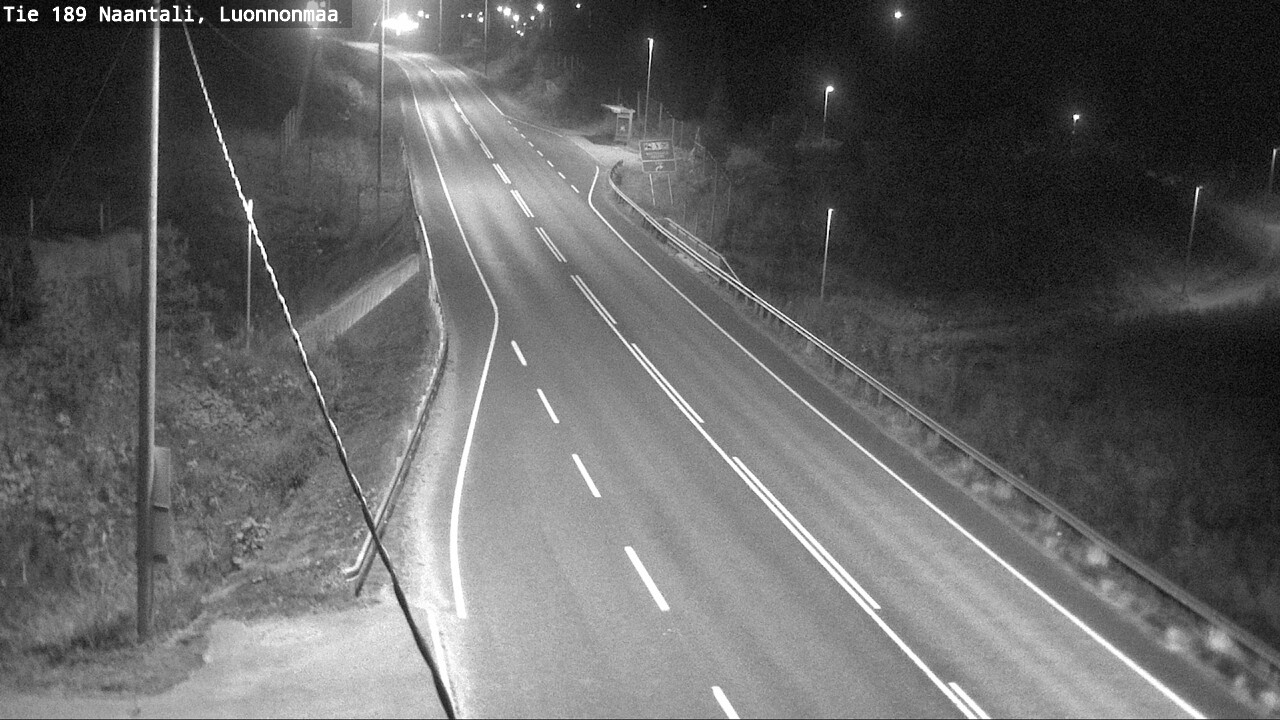 Weather Camera Image Road 189 Naantali, Luonnonmaa, Naantali, Varsinais-Suomi