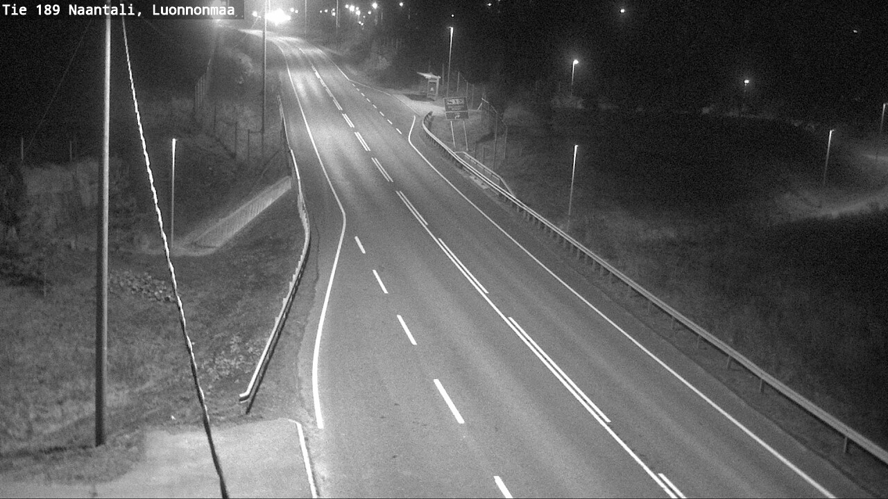 Weather Camera Image Road 189 Naantali, Luonnonmaa, Naantali, Varsinais-Suomi