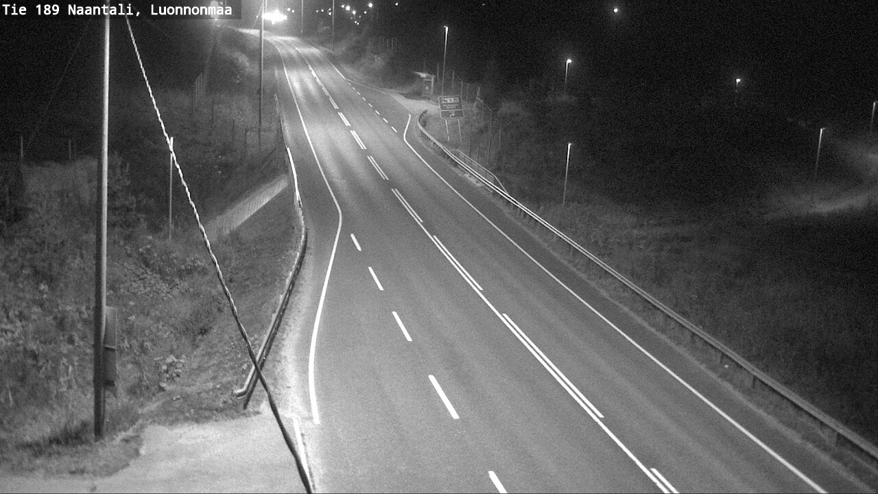 Weather Camera Image Road 189 Naantali, Luonnonmaa, Naantali, Varsinais-Suomi