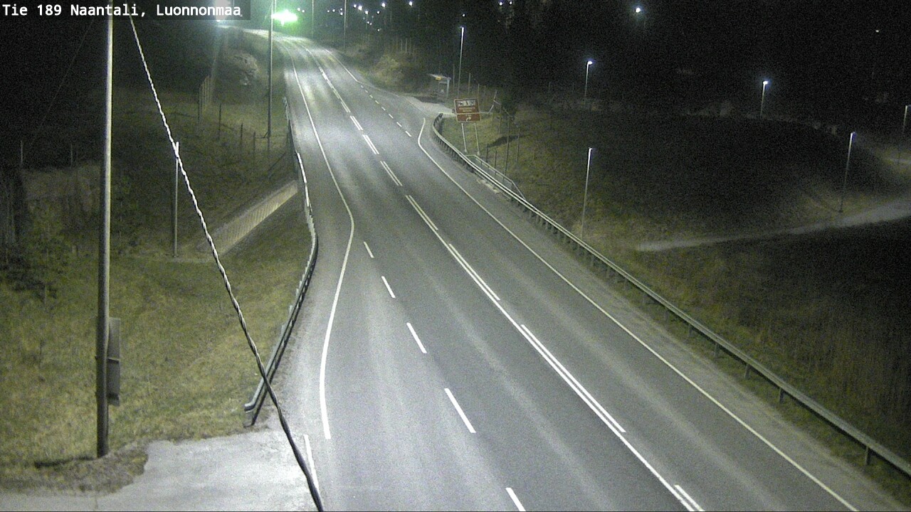Weather Camera Image Road 189 Naantali, Luonnonmaa, Naantali, Varsinais-Suomi