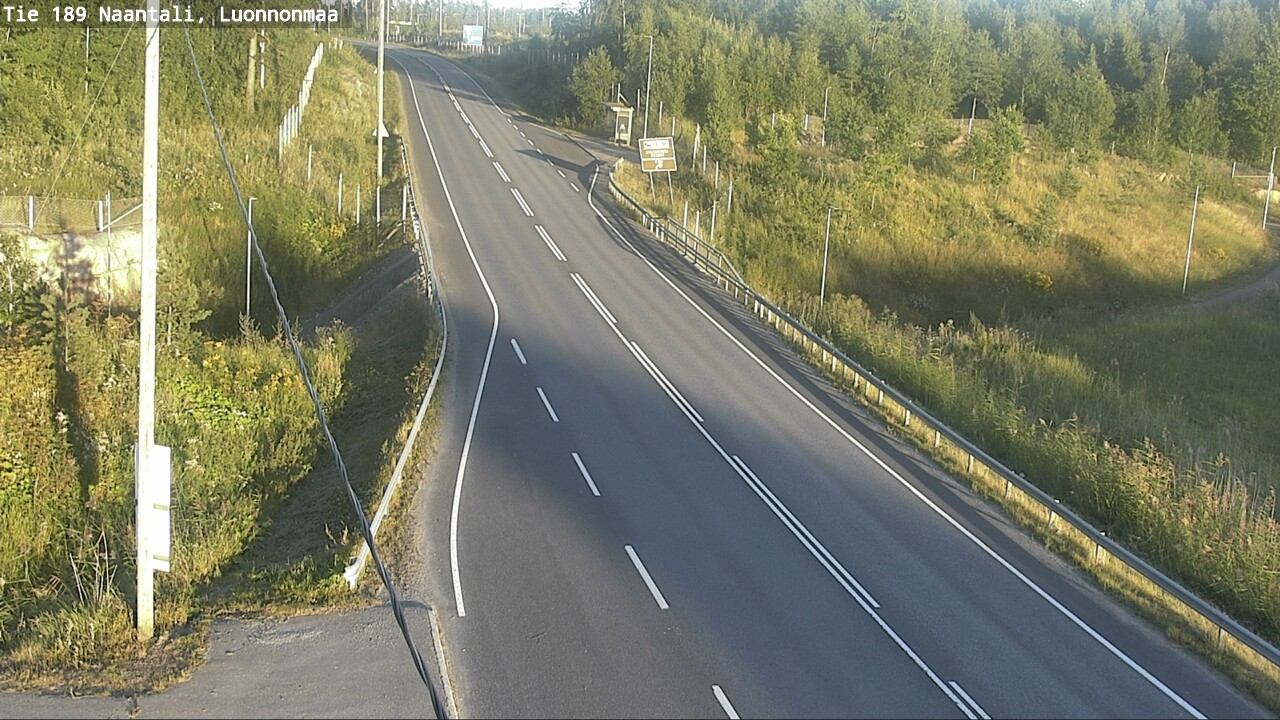 Weather Camera Image Road 189 Naantali, Luonnonmaa, Naantali, Varsinais-Suomi