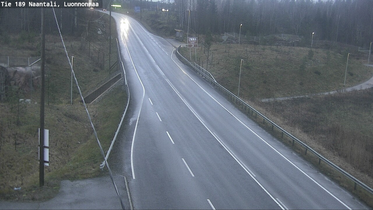 Weather Camera Image Väg 189 Nådendal, Luonnonmaa, Naantali, Varsinais-Suomi