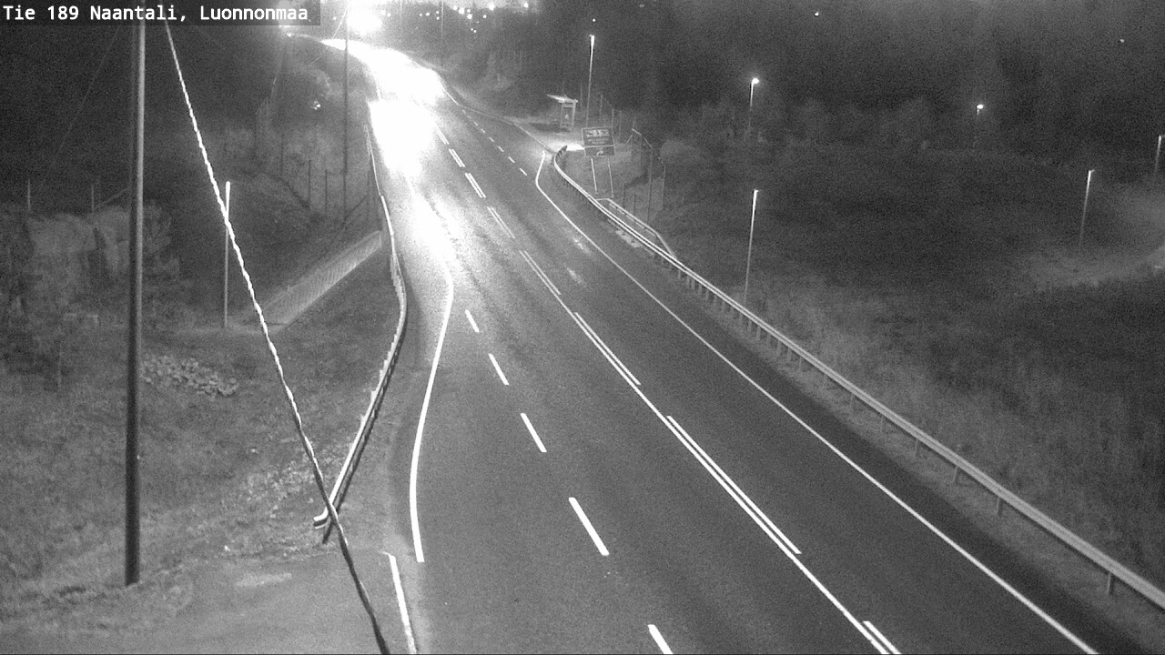 Weather Camera Image Road 189 Naantali, Luonnonmaa, Naantali, Varsinais-Suomi