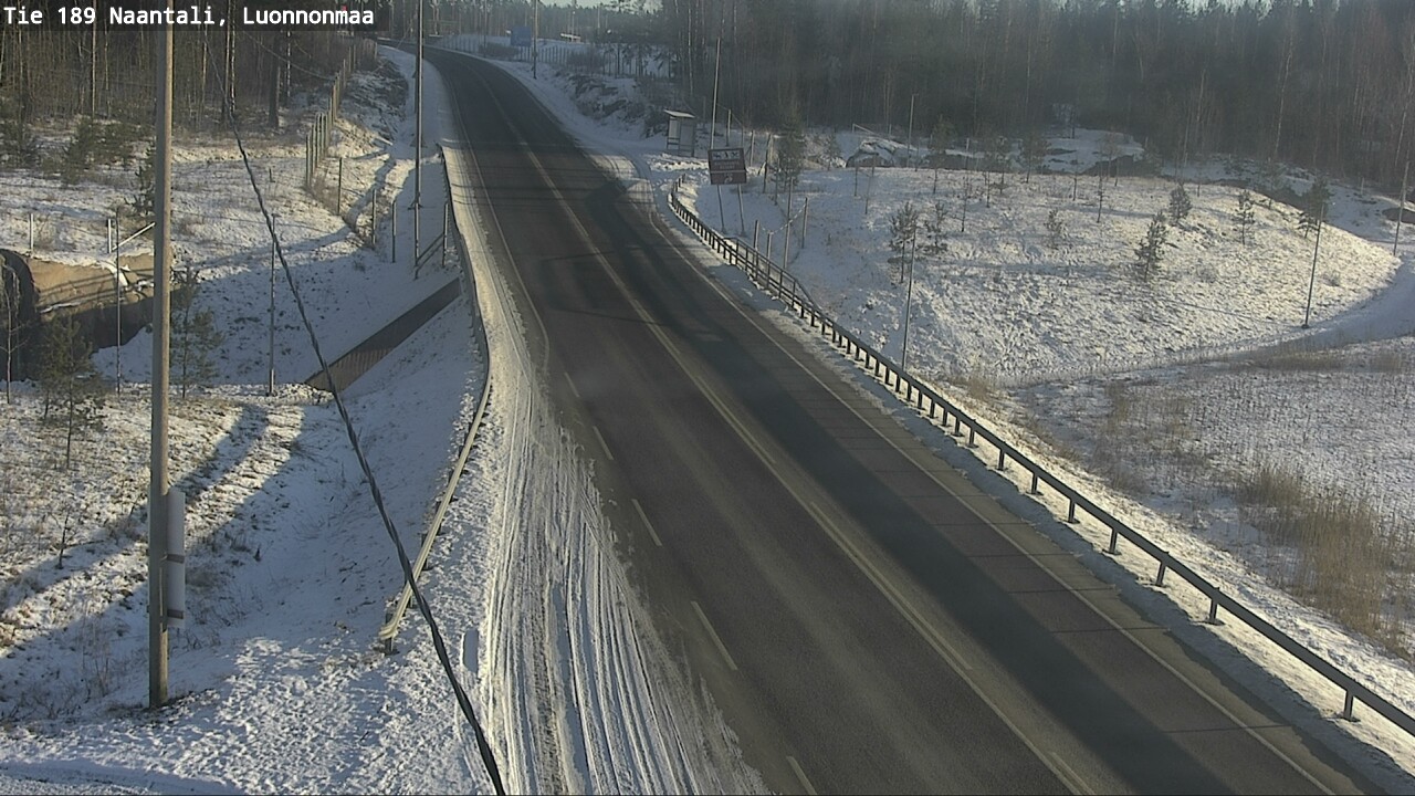 Weather Camera Image Road 189 Naantali, Luonnonmaa, Naantali, Varsinais-Suomi