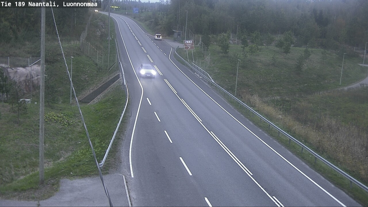 Weather Camera Image Road 189 Naantali, Luonnonmaa, Naantali, Varsinais-Suomi