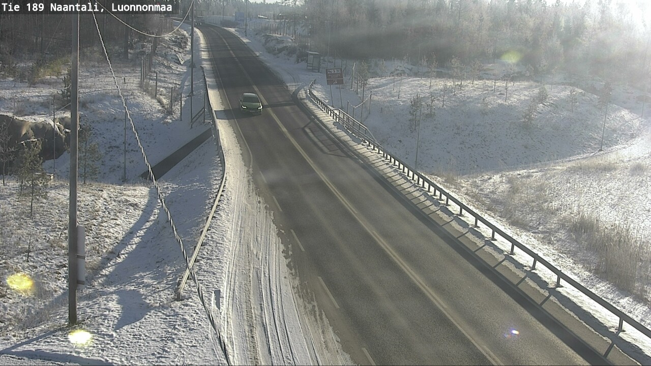 Weather Camera Image Väg 189 Nådendal, Luonnonmaa, Naantali, Varsinais-Suomi