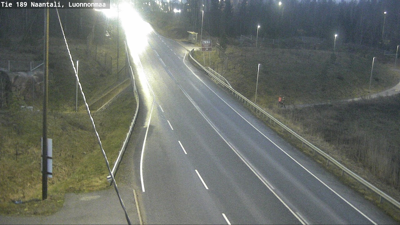 Weather Camera Image Väg 189 Nådendal, Luonnonmaa, Naantali, Varsinais-Suomi