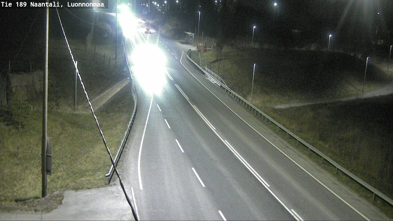 Weather Camera Image Väg 189 Nådendal, Luonnonmaa, Naantali, Varsinais-Suomi