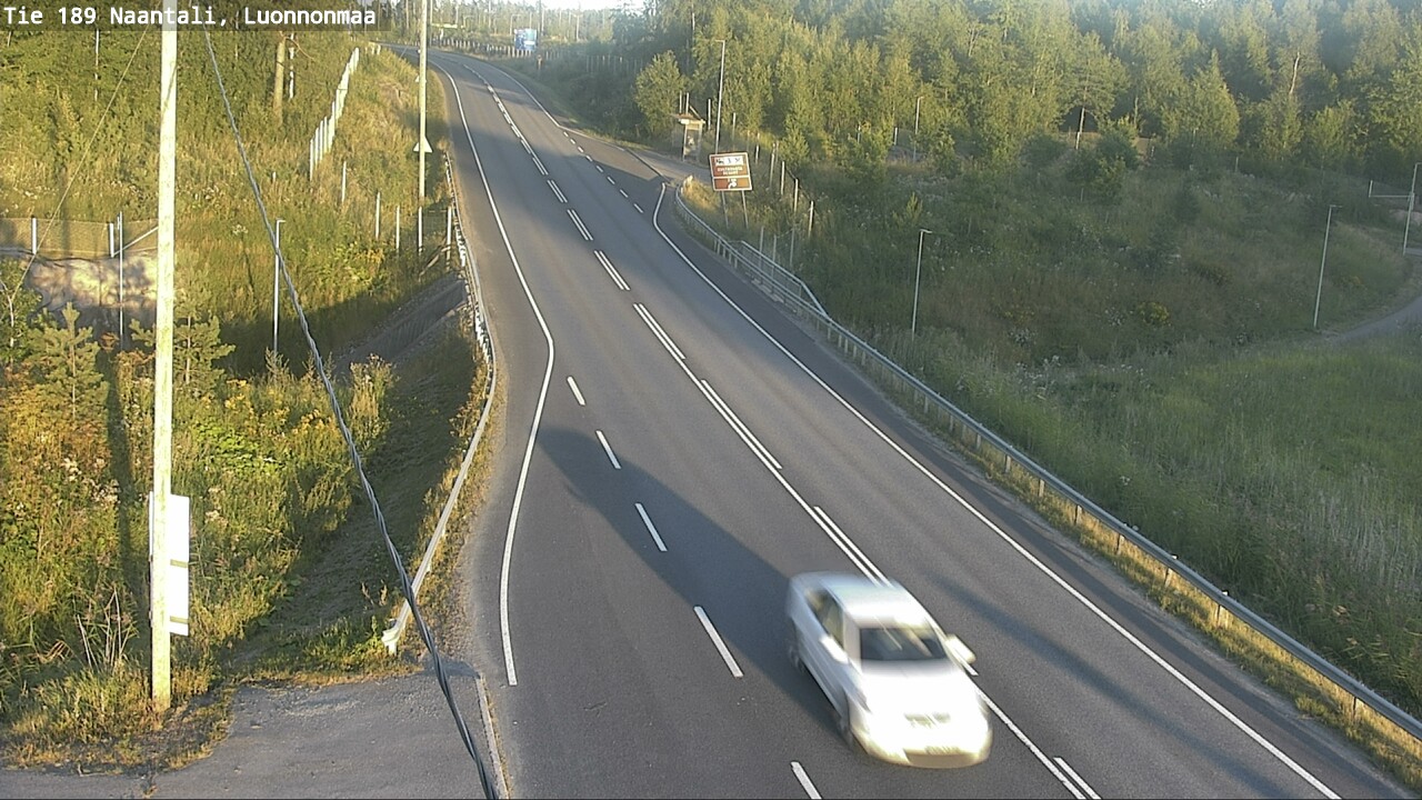 Weather Camera Image Road 189 Naantali, Luonnonmaa, Naantali, Varsinais-Suomi