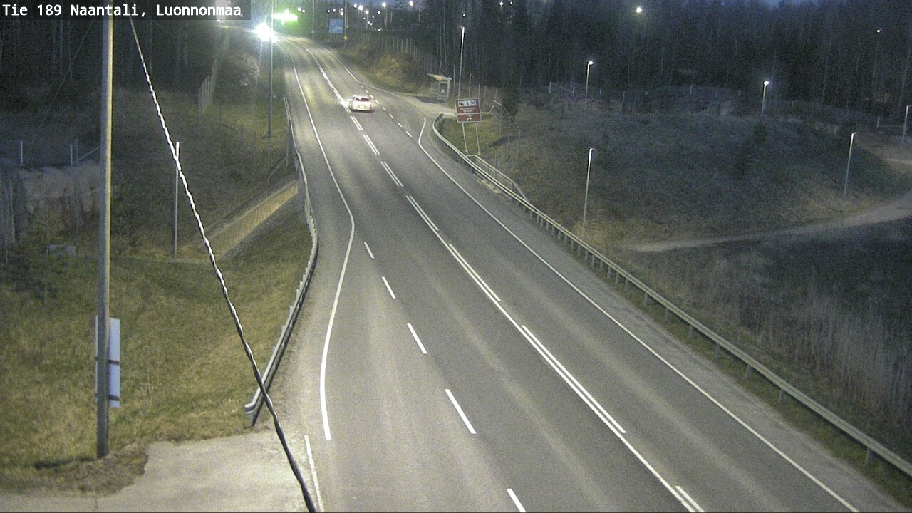 Weather Camera Image Väg 189 Nådendal, Luonnonmaa, Naantali, Varsinais-Suomi
