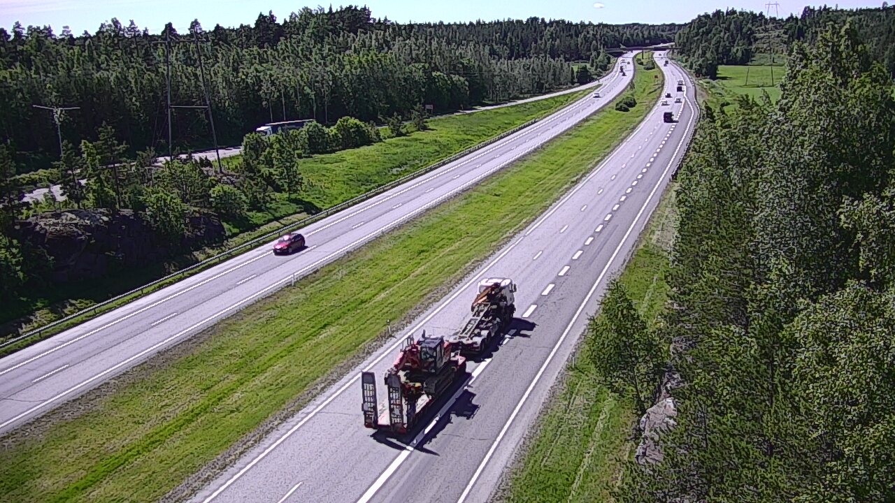 Weather Camera Image Väg 1 S:t Karins, Makarla, Kaarina, Varsinais-Suomi