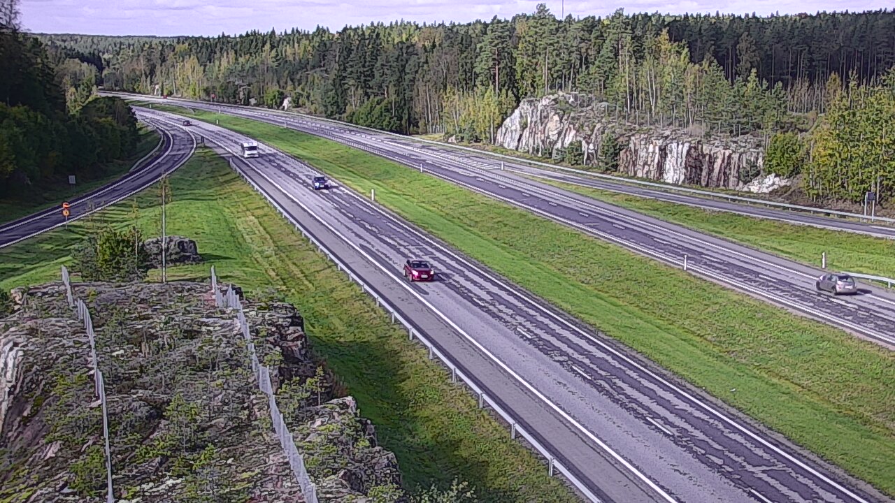 Weather Camera Image Road 1 Paimio, Pitkäporras, Paimio, Varsinais-Suomi