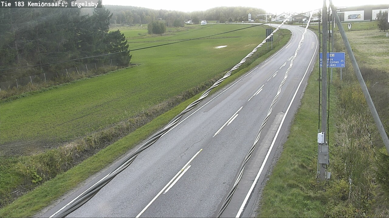 Weather Camera Image Road 183 Kemiönsaari, Engelsby, Kemiönsaari, Varsinais-Suomi