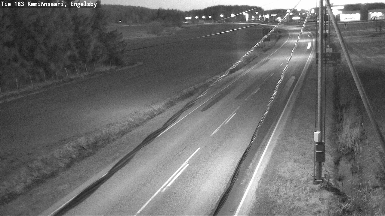 Weather Camera Image Road 183 Kemiönsaari, Engelsby, Kemiönsaari, Varsinais-Suomi