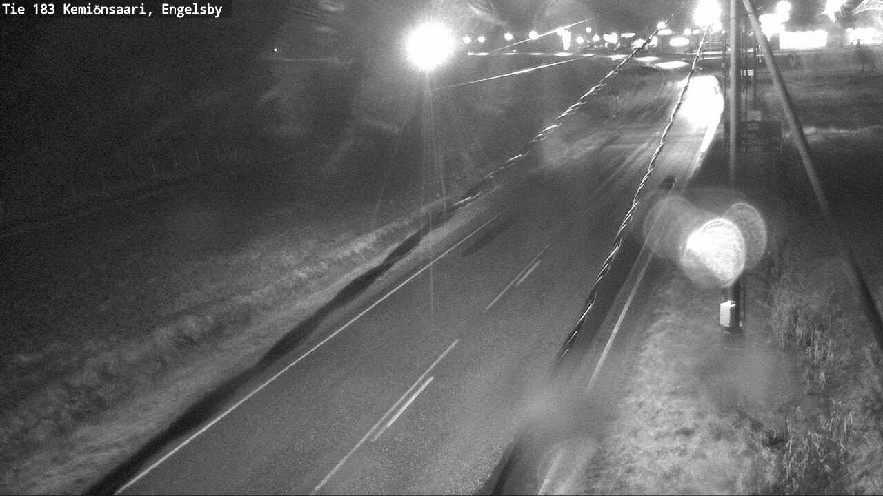 Weather Camera Image Väg 183 Kimito, Engelsby, Kemiönsaari, Varsinais-Suomi