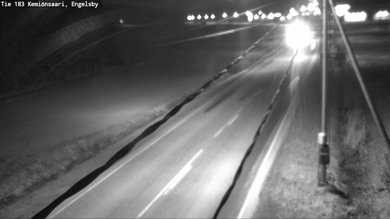 Weather Camera Image Väg 183 Kimito, Engelsby, Kemiönsaari, Varsinais-Suomi