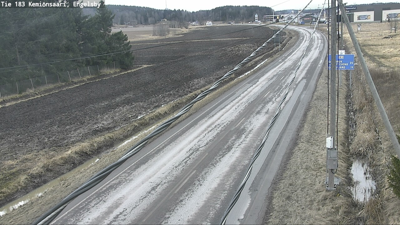 Weather Camera Image Road 183 Kemiönsaari, Engelsby, Kemiönsaari, Varsinais-Suomi