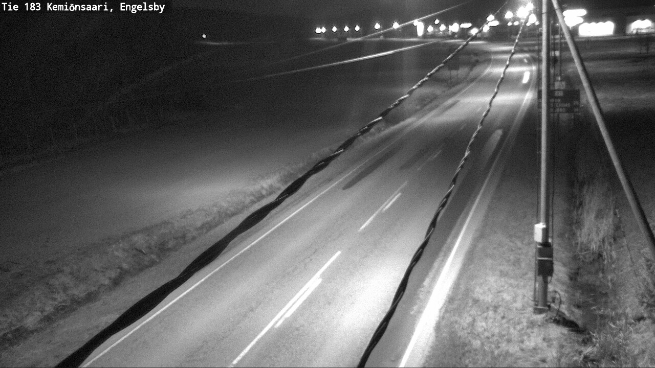 Weather Camera Image Väg 183 Kimito, Engelsby, Kemiönsaari, Varsinais-Suomi