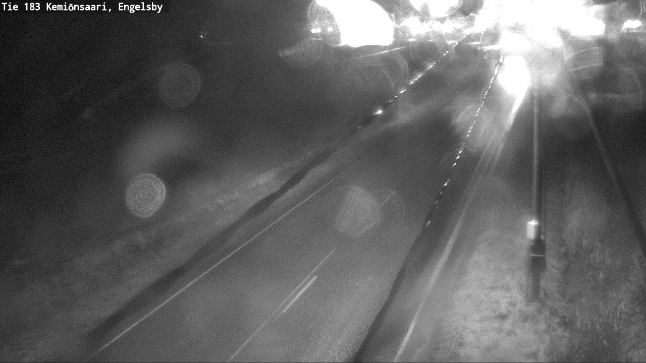 Weather Camera Image Väg 183 Kimito, Engelsby, Kemiönsaari, Varsinais-Suomi