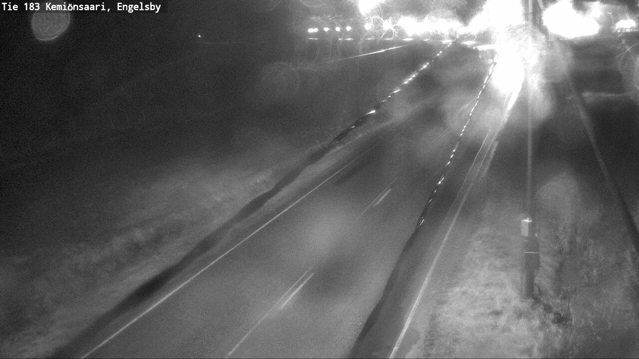 Weather Camera Image Väg 183 Kimito, Engelsby, Kemiönsaari, Varsinais-Suomi
