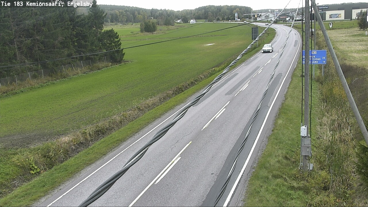 Weather Camera Image Road 183 Kemiönsaari, Engelsby, Kemiönsaari, Varsinais-Suomi