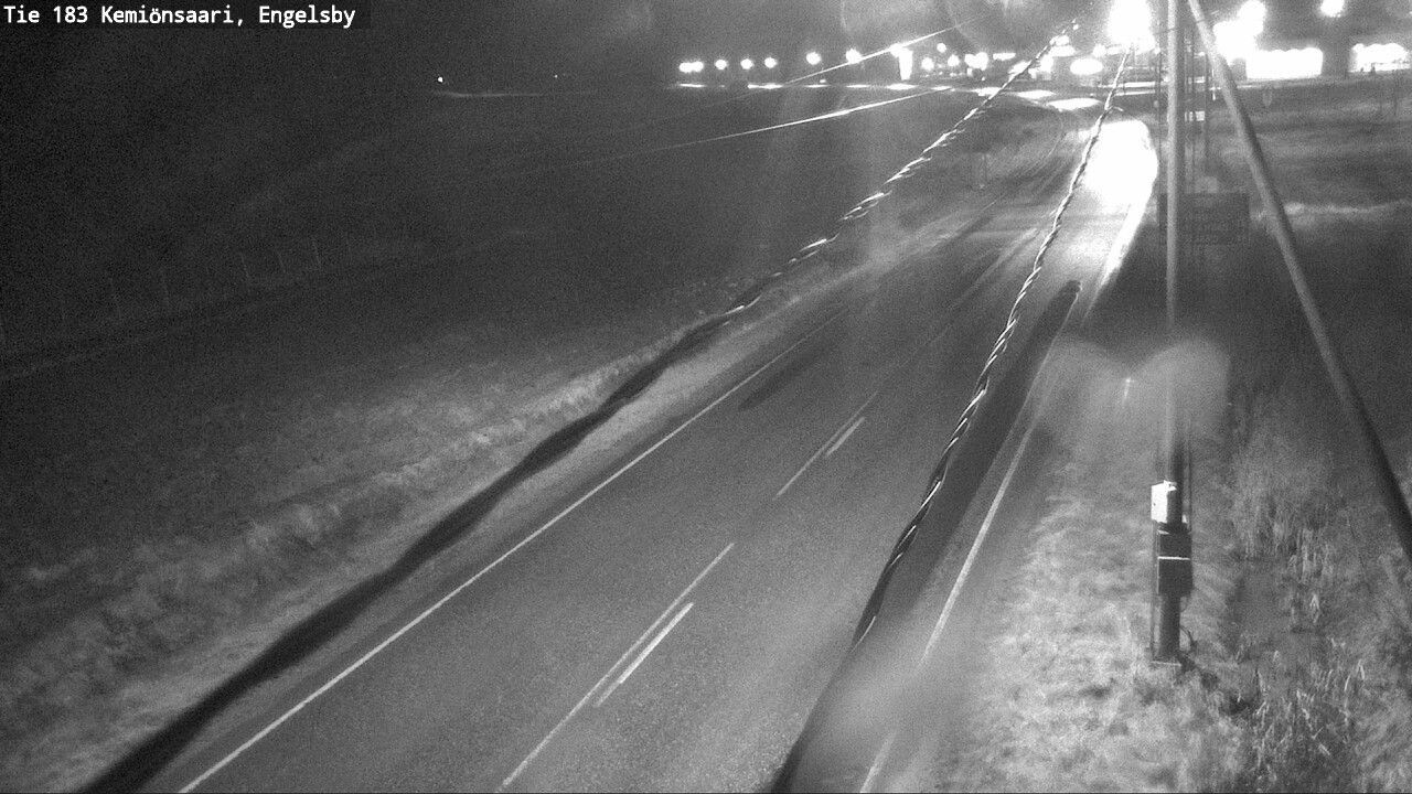 Weather Camera Image Väg 183 Kimito, Engelsby, Kemiönsaari, Varsinais-Suomi