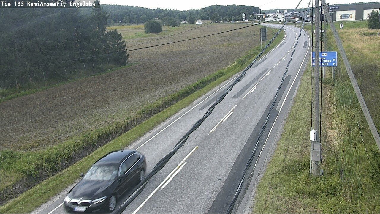 Weather Camera Image Road 183 Kemiönsaari, Engelsby, Kemiönsaari, Varsinais-Suomi