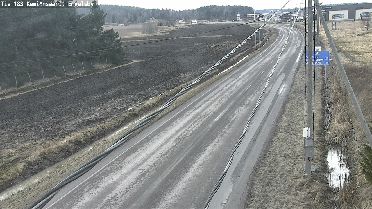 Weather Camera Image Road 183 Kemiönsaari, Engelsby, Kemiönsaari, Varsinais-Suomi