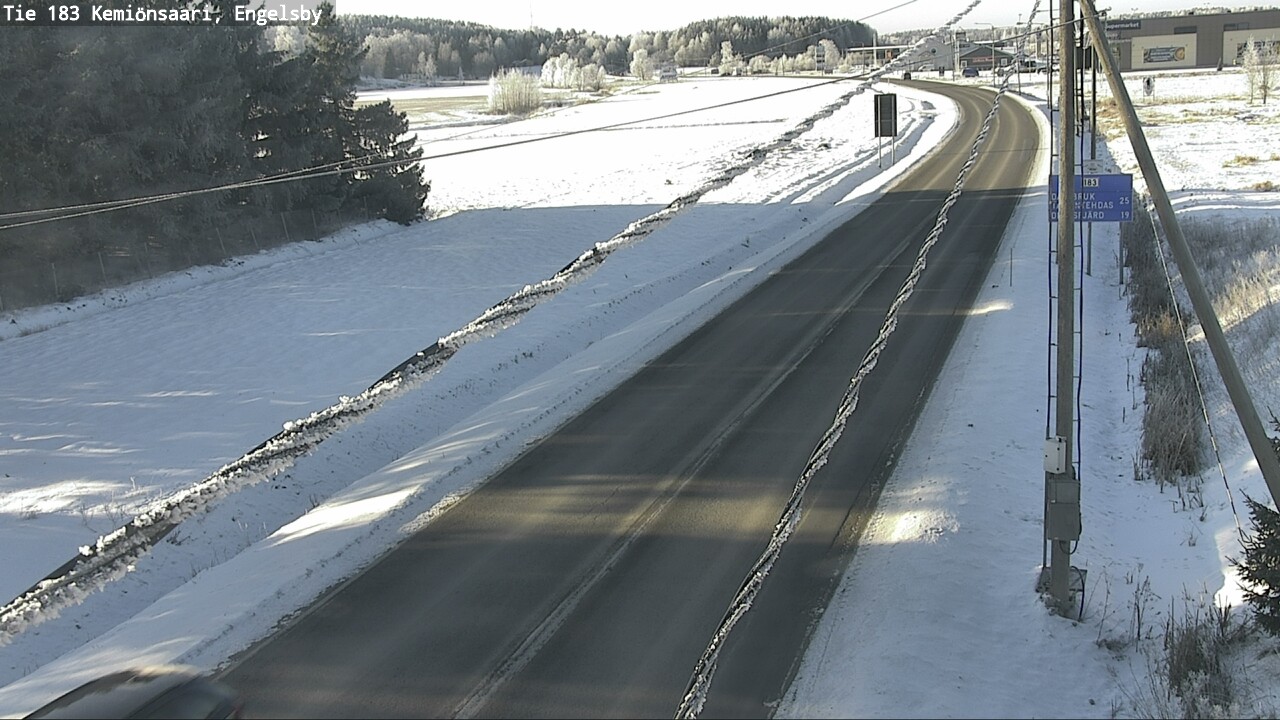 Weather Camera Image Väg 183 Kimito, Engelsby, Kemiönsaari, Varsinais-Suomi