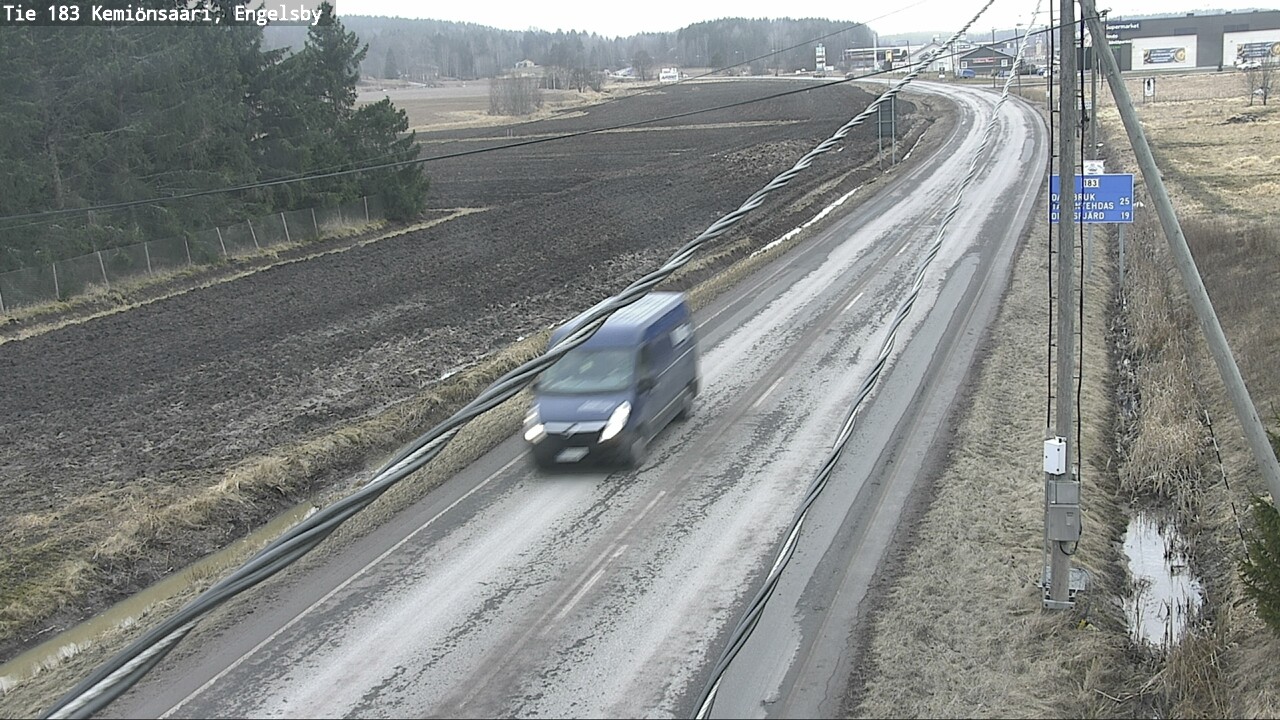 Weather Camera Image Road 183 Kemiönsaari, Engelsby, Kemiönsaari, Varsinais-Suomi
