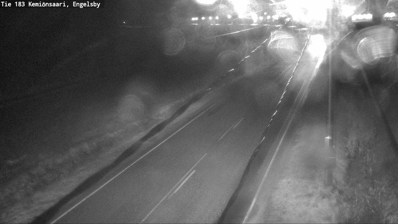 Weather Camera Image Väg 183 Kimito, Engelsby, Kemiönsaari, Varsinais-Suomi