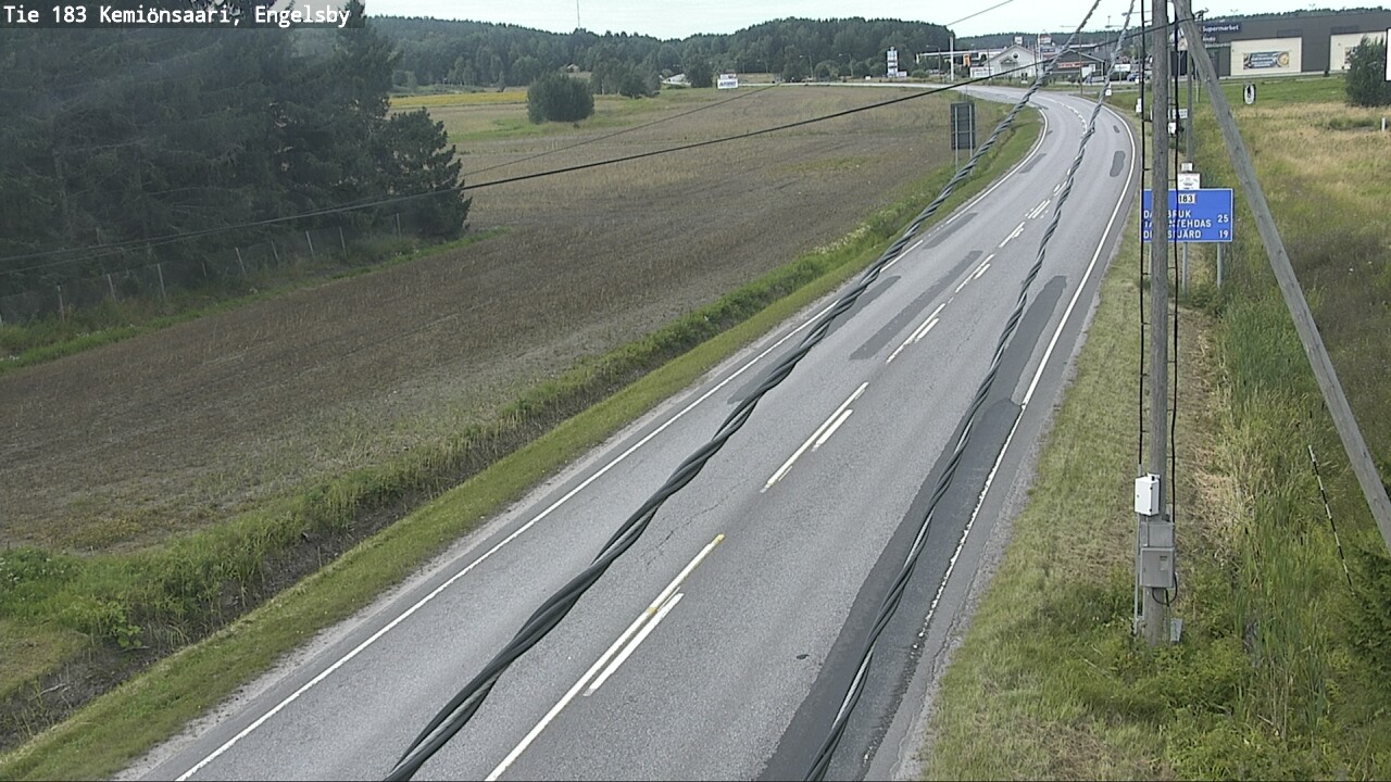 Kelikamerat Kuva Tie 183 Kemiönsaari, Engelsby, Kemiönsaari, Varsinais-Suomi