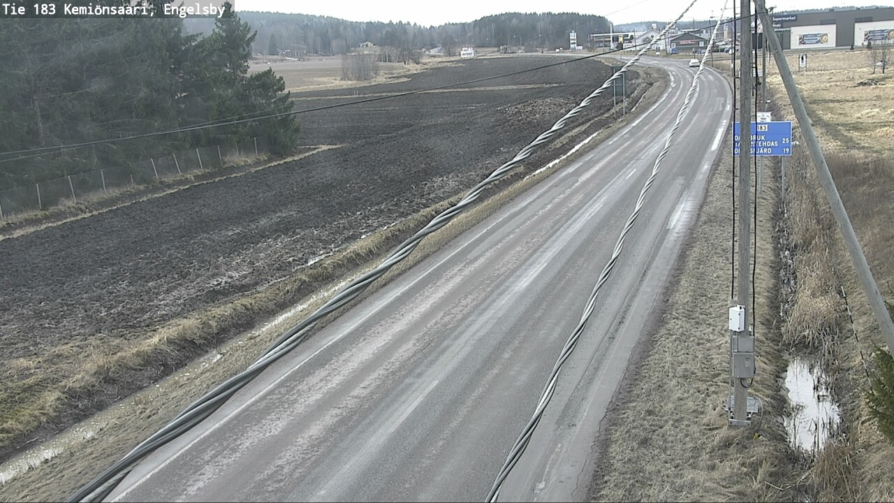 Weather Camera Image Road 183 Kemiönsaari, Engelsby, Kemiönsaari, Varsinais-Suomi