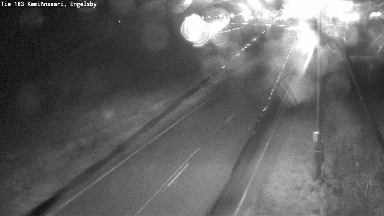 Weather Camera Image Väg 183 Kimito, Engelsby, Kemiönsaari, Varsinais-Suomi