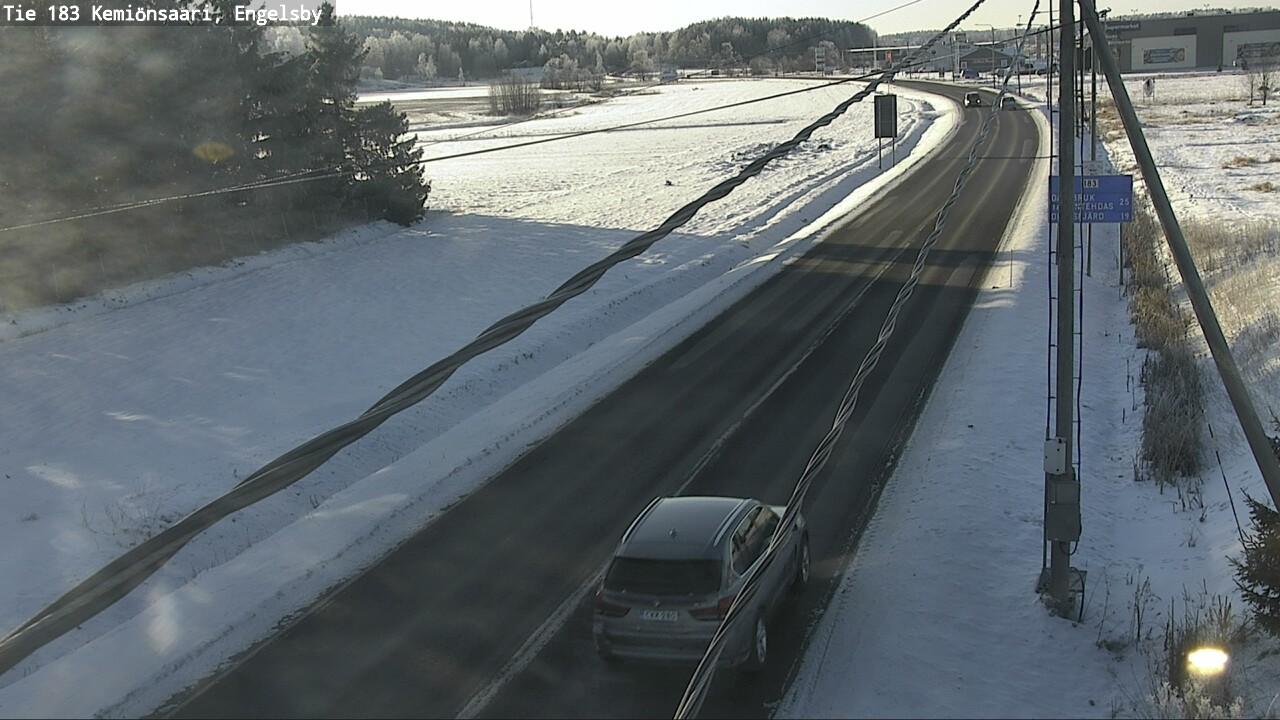 Weather Camera Image Väg 183 Kimito, Engelsby, Kemiönsaari, Varsinais-Suomi