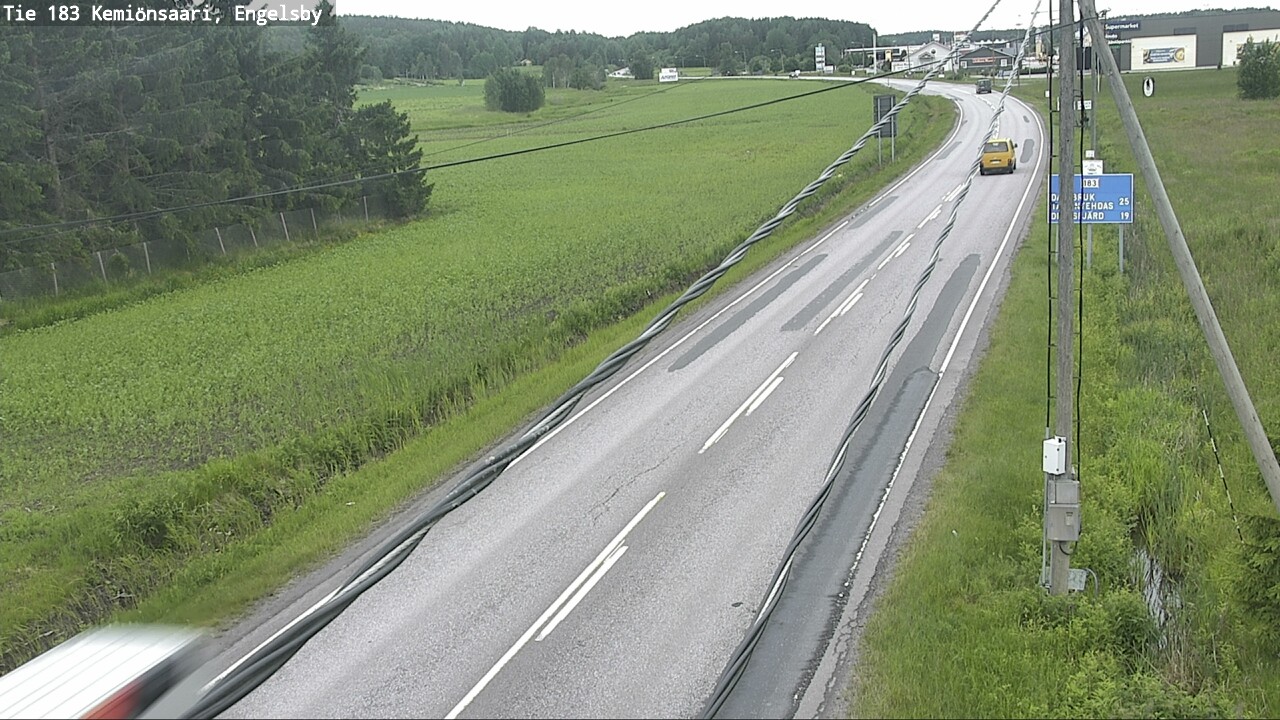 Weather Camera Image Road 183 Kemiönsaari, Engelsby, Kemiönsaari, Varsinais-Suomi