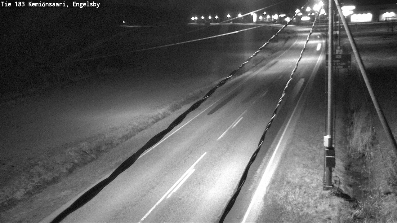 Weather Camera Image Road 183 Kemiönsaari, Engelsby, Kemiönsaari, Varsinais-Suomi