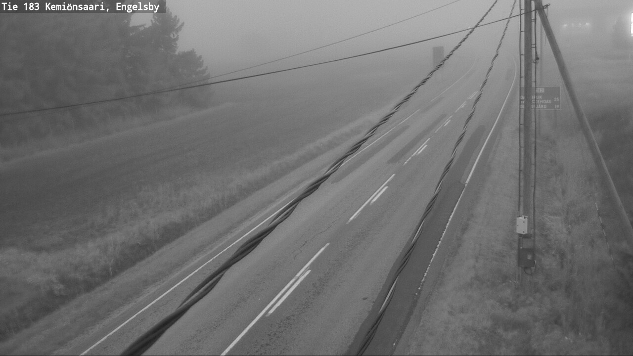 Weather Camera Image Road 183 Kemiönsaari, Engelsby, Kemiönsaari, Varsinais-Suomi