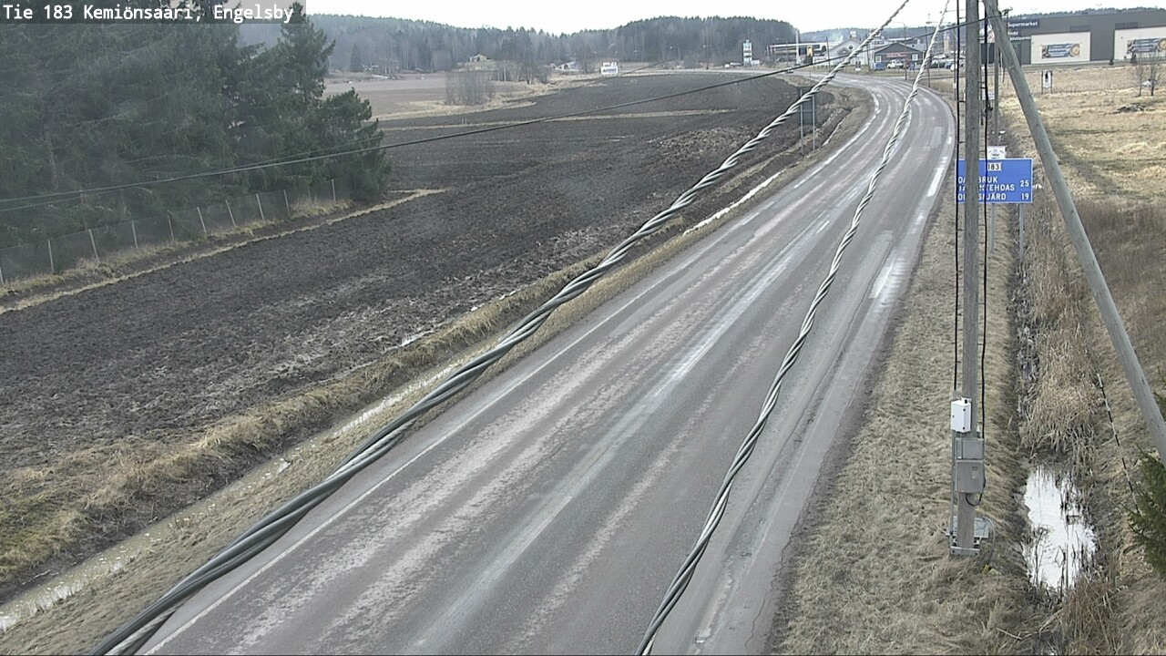 Weather Camera Image Road 183 Kemiönsaari, Engelsby, Kemiönsaari, Varsinais-Suomi