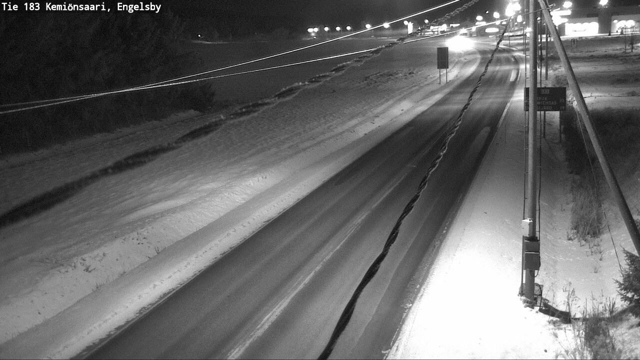 Weather Camera Image Väg 183 Kimito, Engelsby, Kemiönsaari, Varsinais-Suomi