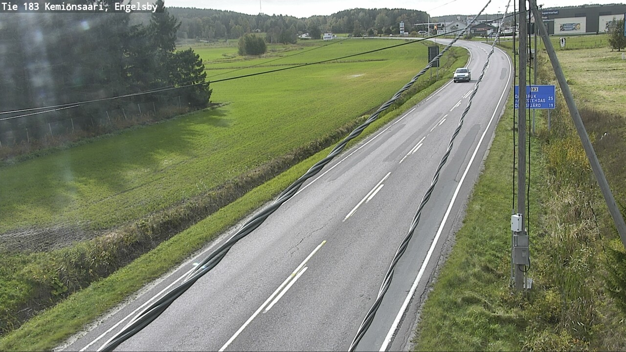 Weather Camera Image Road 183 Kemiönsaari, Engelsby, Kemiönsaari, Varsinais-Suomi