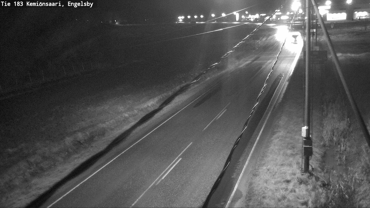 Weather Camera Image Väg 183 Kimito, Engelsby, Kemiönsaari, Varsinais-Suomi